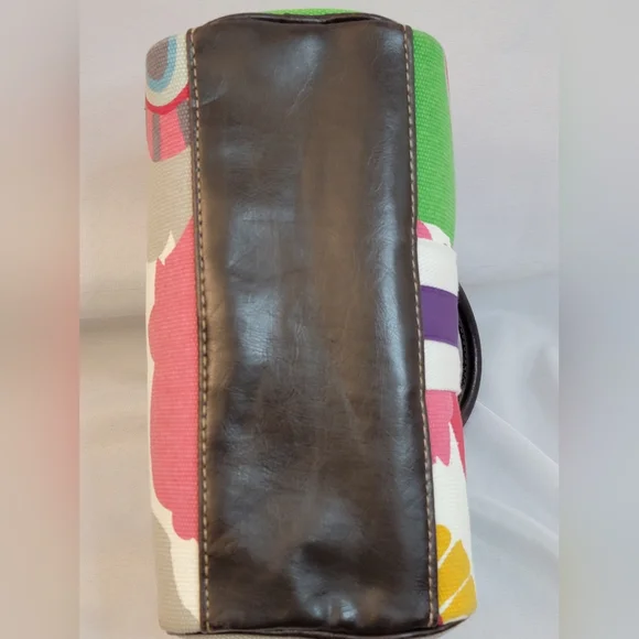 Victoria Secret Floral Canvas Handbag - Picture 8 of 8